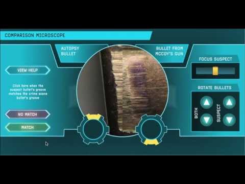 Bullet comparison - CSI Case 5: Fatal Interactions