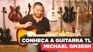Video thumbnail for Guitarra TL Michael Slide - GM385N by Michael Instrumentos Musicais