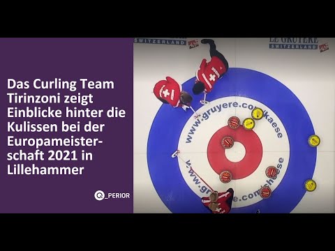 Das Team Tirinzoni bei der Europameisterschaft 2021 in Norwegen