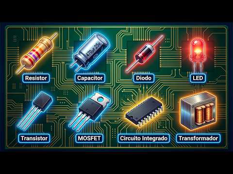 Todos os componentes eletrônicos explicados em 15 minutos