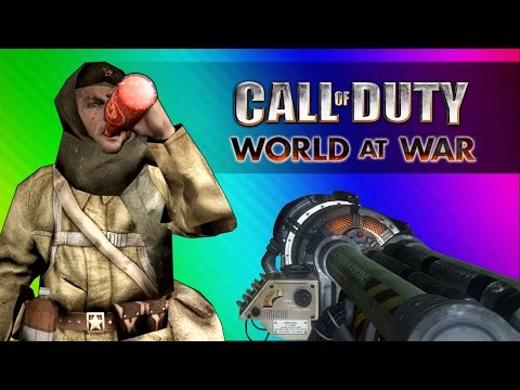 Get to the Chopper! (Call of Duty WaW Zombies Custom Maps, Mods, & Funny Moments)