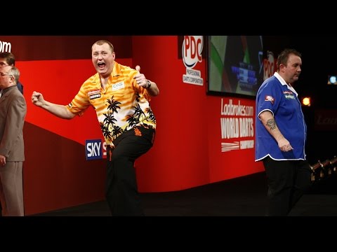 Wayne Mardle Beats Phil Taylor! 2008 World Darts Championship Quarter-Finals.