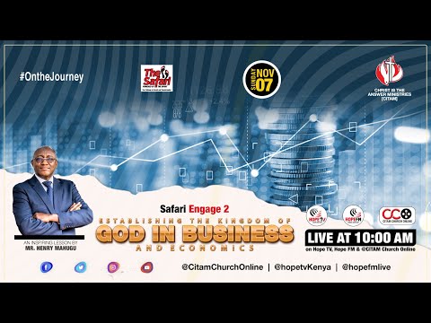 Establishing the Kingdom Of God In Business And Economics  | A Sermon By Mr. Henry Mahugu | CBS