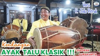 Download lagu KENDANGAN AYAK TALU KLASIK‼️Gagrak Surakarta Versi P Joko Petruk Pengendang Ki Purbo Asmoro #gamelan mp3