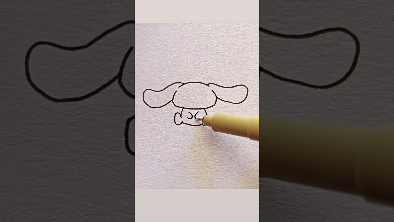 Cinnamoroll 💕 #drawing #cinnamoroll  #easydrawing #drawwithme #howtodraw #art #cute #anime #shorts