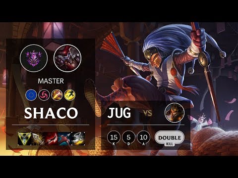 Shaco Jungle vs Jarvan IV - EUW Master Patch 10.7