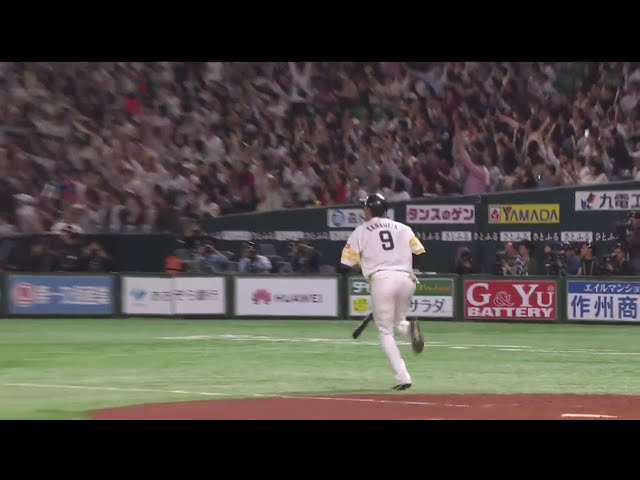 【4回裏】文句なしの一発!! ホークス・柳田 逆転満塁ホームラン!! 2019/3/30 H-L