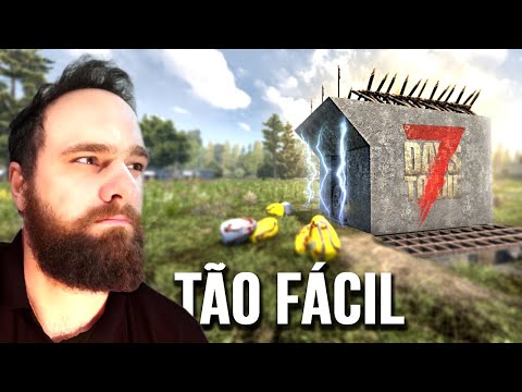 Descubra como construir uma base SEM MUROS no 7 Days to Die