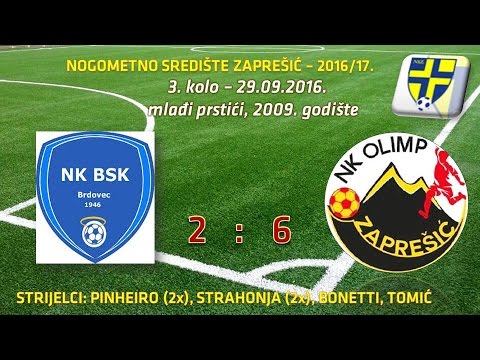 BSK Brdovec - NK Olimp (2-6), liga NS Zaprešić, mlađi prstići 2009.g.