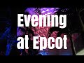 EVENING AT EPCOT FINDING NEMO THE SEAS