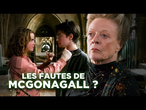TOP 7 des PIRES ERREURS de MCGONAGALL dans HARRY POTTER