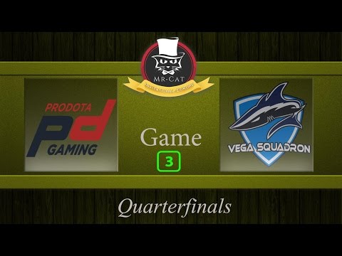 Prodota Gaming vs Vega Squadron (Game 3) | Mr. Cat Invitational Europe [ Stage 1, Quarterfinals ]