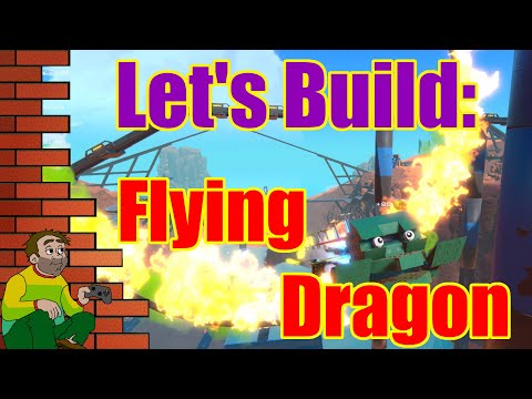 How To Build A Large Flying Segmented Dragon In Trailmakers