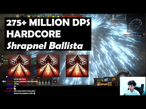 Shrapnel Ballista Deadeye (Hardcore Uber Farmer) [Path of Exile 3.22]