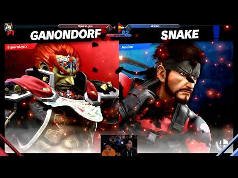 Squirelynx (Inkling, Ganon) vs Andoo (Snake, Cloud) - WF