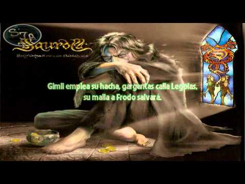 04 Saurom Lamderth - Las Minas De Moria (Versión Cyborgdrive) Letra (Lyrics)