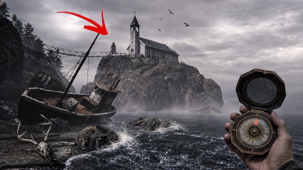 SOBREVIVENDO SOZINHO NUMA ILHA MISTERIOSA... E PERIGOSA | Forsaken Fleet