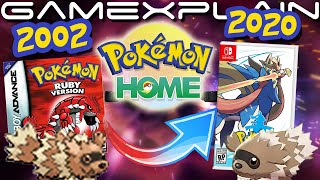 Pokémon Time Travel! Transferring a Zigzagoon from 2002 to 2020 in Pokémon Home (GBA to Switch)