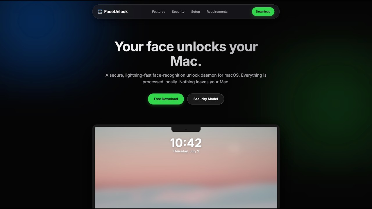 FaceUnlock screenshot 1