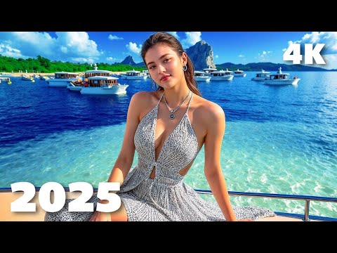 🏖️ Relaxing Summer Vibes 2025 | Best Tropical Beach Music Mix in 4K UHD for TV | XDeep Music