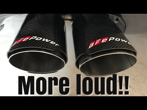 Installing the AFE MACH FORCE-XP Exhaust on MY BMW M4!!!