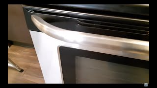 How to fix Frigidaire oven door handle.