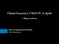 Clarinet Concerto n. 3 WoO 19 - I. Allegro moderato - L. Spohr [PIANO ACCOMPANIMENT FOR CLARINET]