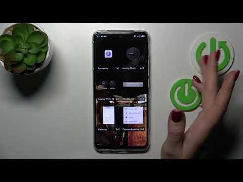 How to Add or Remove Home Screen Widgets on ZTE Nubia Red Magic 6R - Manage Widgets