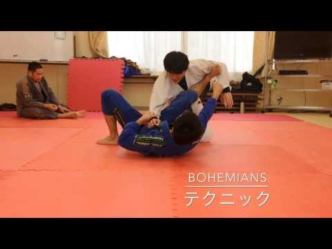 Xフックのラッソーガードからの腕十字｜ブラジリアン柔術テクニック｜北九州市小倉北区の格闘技・柔術道場Bohemians