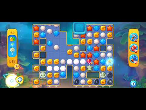 Fishdom Sailing Regatta Stage 2, 9 levels in a row on first try Atlantis Cup Level 62