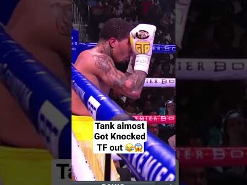 Gervonte tank Davis almost get knocked out #moments #video #sports