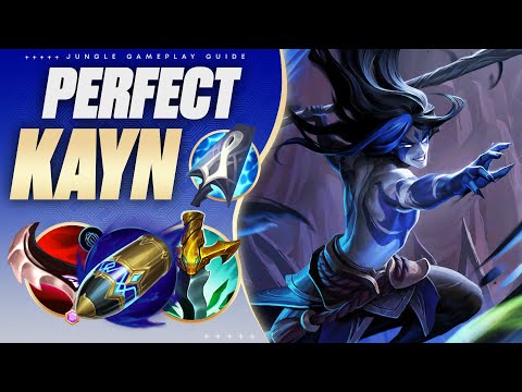 Ultimate Carry Guide For BLUE KAYN JUNGLE! 🐱‍👤 (How & WHY to adapt your S+ Kayn Build!)
