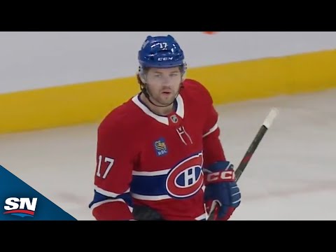 Canadiens' Hutson Gets 60th Point As Anderson Tips Home Guhle Wrister