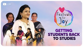 Getting students back to studies || Festivals for Joy || Ugadi || Suma