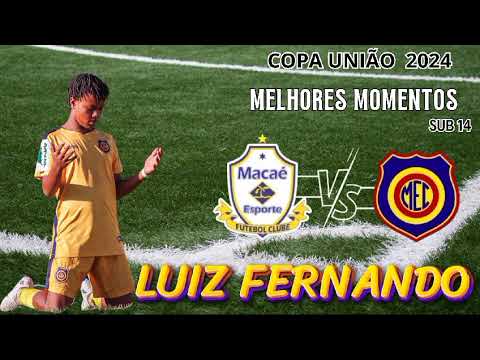 Macaé x Madureira SUB-14 (Melhores Momentos) FEFE
