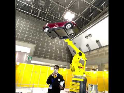 Thumbnail for Gigantic robot hand carrying a car by Car, Robot