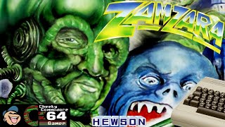 ZAMZARA – Commodore 64 (1988) | Sci-Fi Platform Shooter with Unique Weapon Mechanics