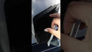 UHAUL CARGO VAN gas tank location