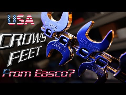 Cheap USA made Crows foot set, Who the hell is Easco?