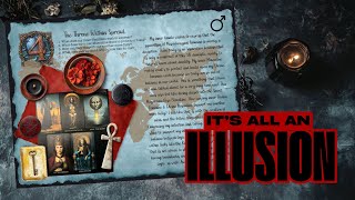 🌑It's All An Illusion | Divine Masculine Journal & Tarot Spreads