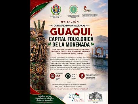 Conversatorio Guaqui Capital Folklórica de la Morenada