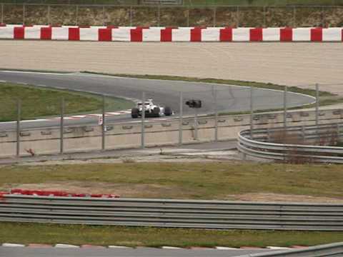 F1 Montmelo Practice March 09