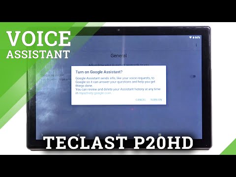 TECLAST P20HD - How to Open & Activate Google Assistant Option