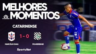 MARCÍLIO DIAS VENCE O FIGUEIRENSE NO QUADRANGULAR DO DESCENSO! – Melhores Momentos Catarinense