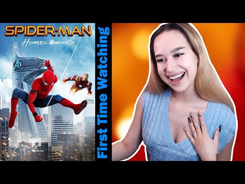 Spider Man Homecoming | Russian Girl First Time Watching | Movie React |