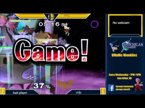 UMeMe 6 - MB-Smash (Captain Falcon/Marth) vs. Mingee (Falco) Winners Round 3