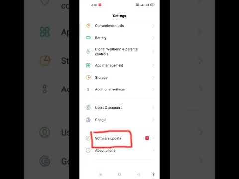 How to update oppo a52 new version 2022 ... Colours 11.1