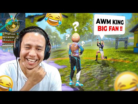 I met my Biggest Fan in Free Fire 😍 Call Me a Awm King 😁 Tonde Gamer