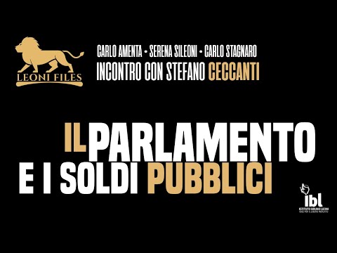 Il Parlamento e i Soldi Pubblici: incontro con Stefano Ceccanti - LeoniFiles