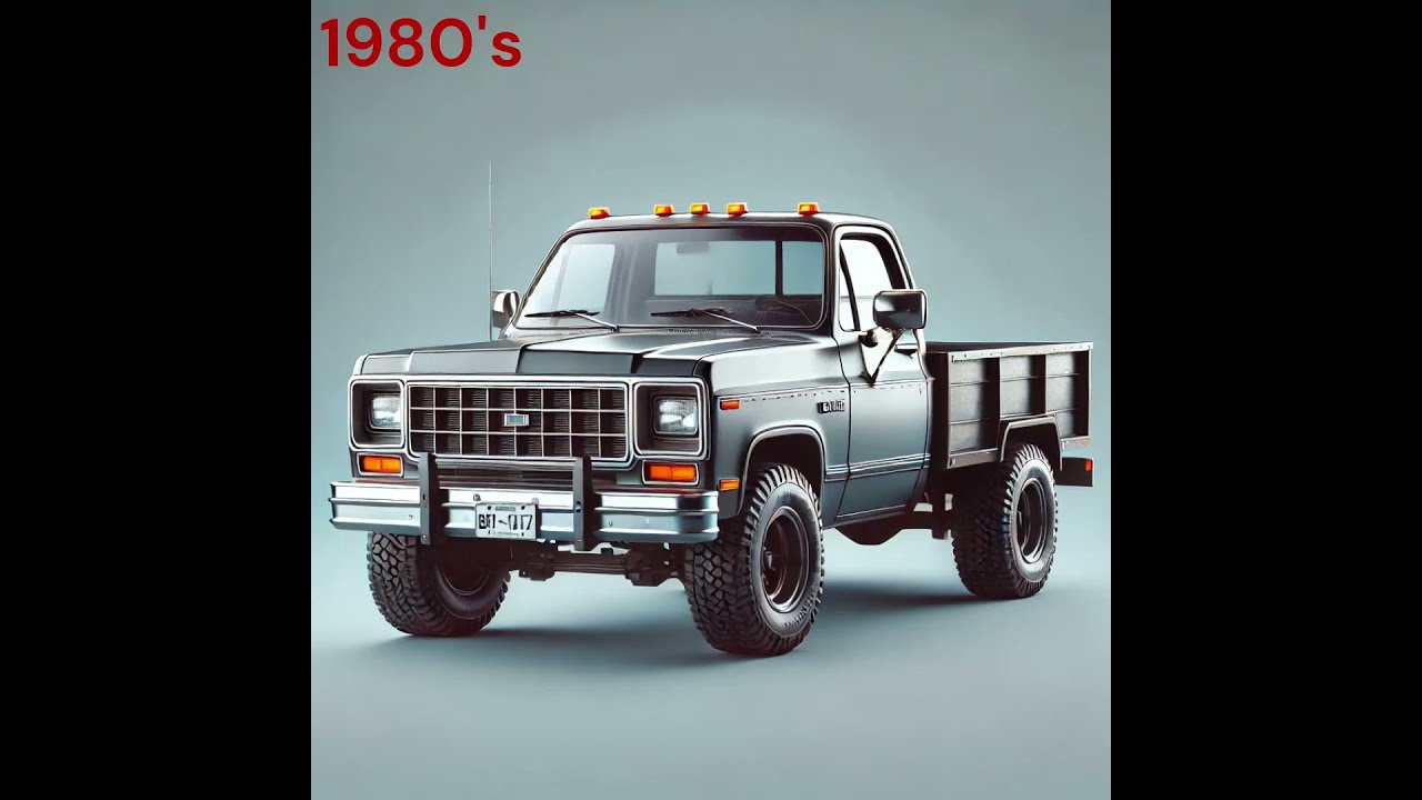 AI Change Over Time   Trucks   1890s to 2050s short